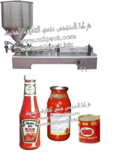 ماكينة تعبئة الكاتشاب موديل 404 إم تو باك 