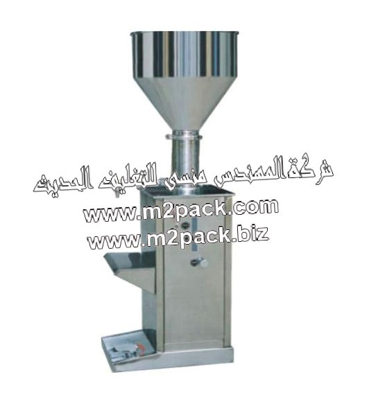 ماكينة تعبئة المواد السائلة والمواد اللزجة التي تعمل بضغط الهواء