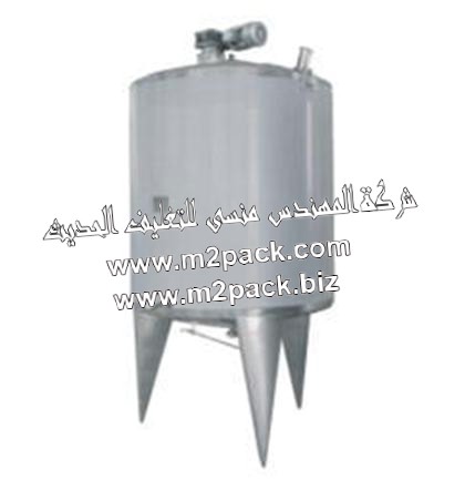 برميل- قلاب – ميكسر خلط يعمل بالتسخين الحراري