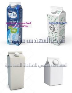 علب كرتون تترباك مقدمة من شركة المهندس منسي