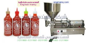 ماكينات تعبئة وتغليف سوائل عصائر ايس لولى كاتشب شامبو كلور زيت