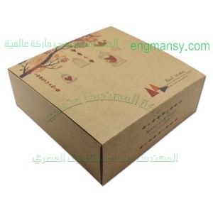طباعة كراتين الكرافت وأنواعها من شركة مهندس منسي
