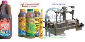 ماكينات تعبئة سوائل تعبئة زيوت عصير حليب