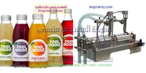 ماكينة تعبئة السوائل ماركة ام تو باك لا تحتاج إلا عامل واحد فقط