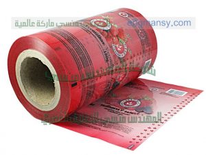 رولات بلاستيك لأكياس الجيلي كولا و اللوليتا من شركة مهندس منسي