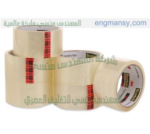 رولات سكوتش تيب شفاف من شركة مهندس منسي