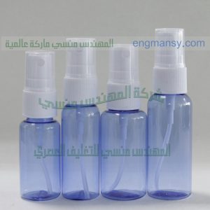عبوات بخاخة 100 ملل من شركة مهندس منسي
