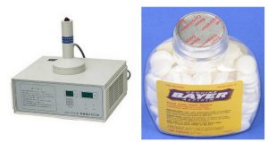 مكنة إندكشن سيل بتلحم الغطيان على العبوات من شركة مهندس منسي